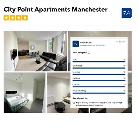 City Point Apartments מנצ'סטר מראה חיצוני תמונה